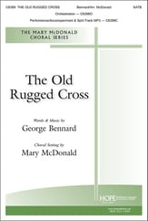 The Old Rugged Cross SATB choral sheet music cover